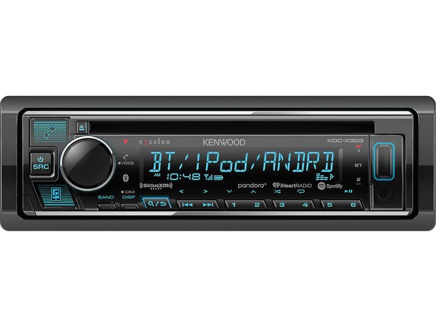 Kenwood Excelon KDC-X303 CD receiver at Crutchfield