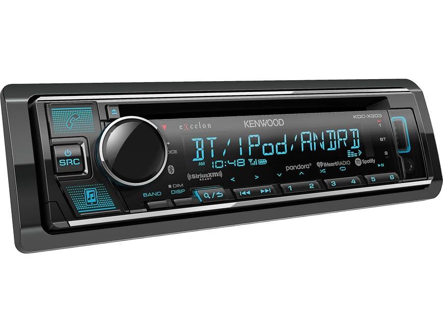 Kenwood Excelon KDC-X303 CD receiver at Crutchfield