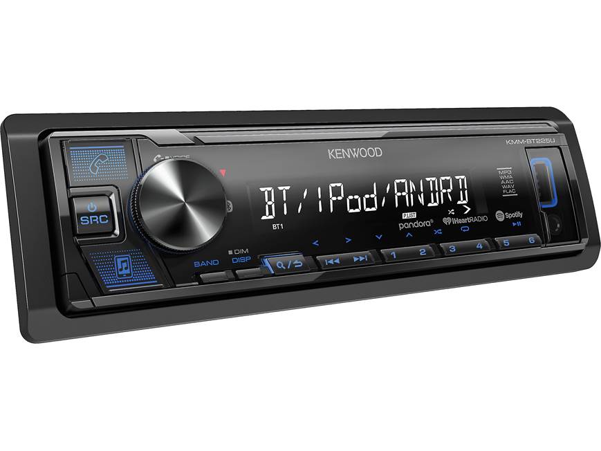 Kenwood KMM-BT225U Digital media receiver (does not play CDs) at