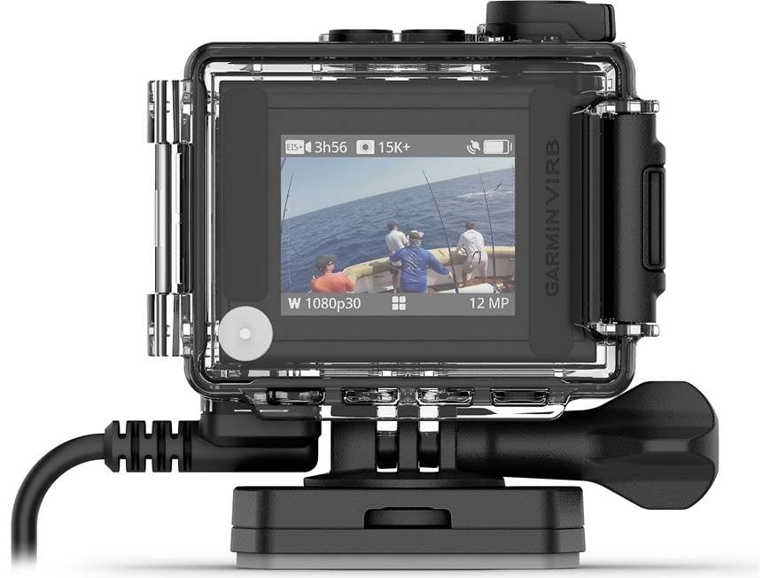 Garmin VIRB Ultra 30 4K action camera with powered mount, Wi-Fi