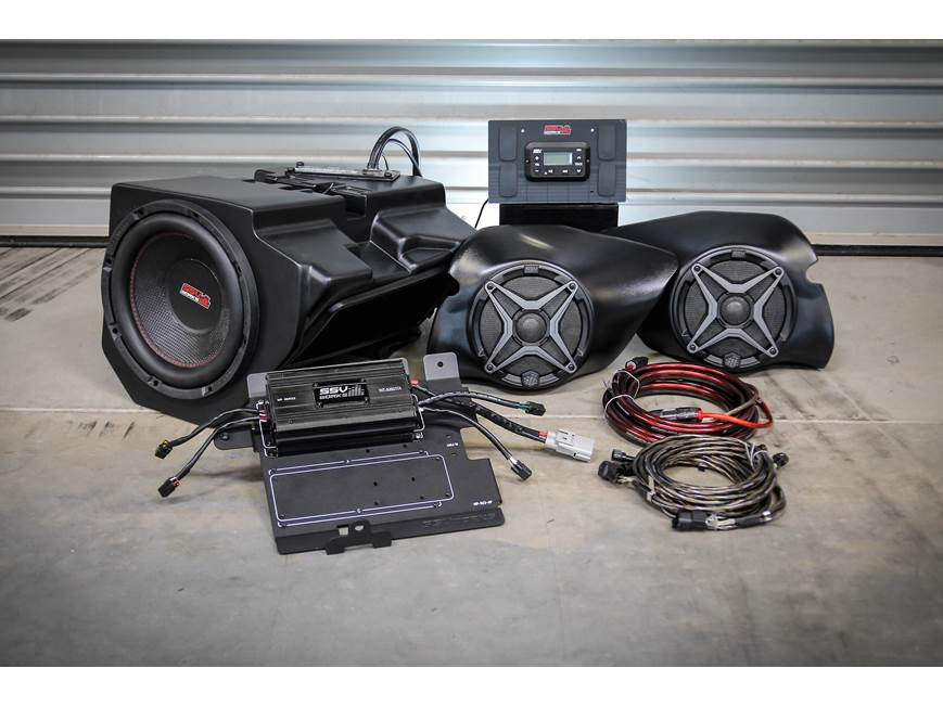B21 SUB RECEIVER & MAIN RECEIVER セット SSV Works RZ3-3A 3-speaker audio upgrade kit for Polaris RZR