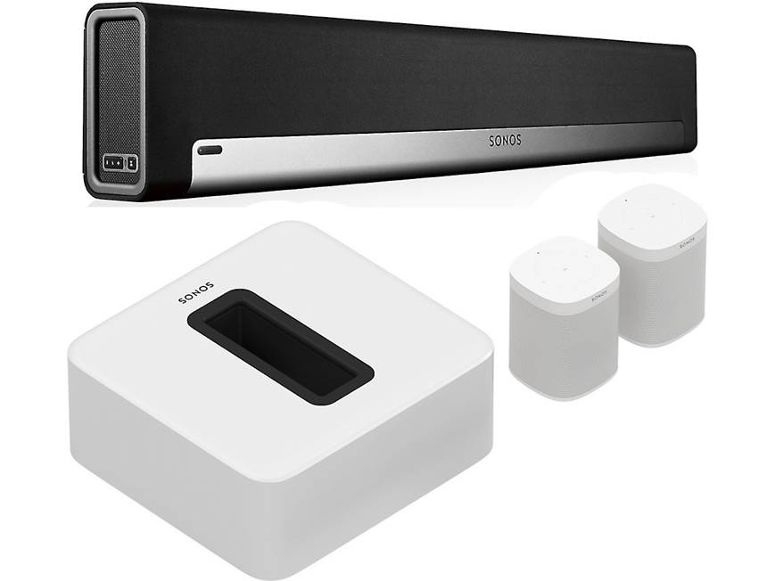 Sonos Playbar 5.1 Home Theater System with Voice Control (Black