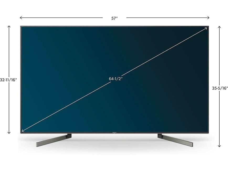 SONY　KJ-65X9000F Sony 65 Inch UHD 4K HDR Android TV - 65X9000F : Buy Online at Best