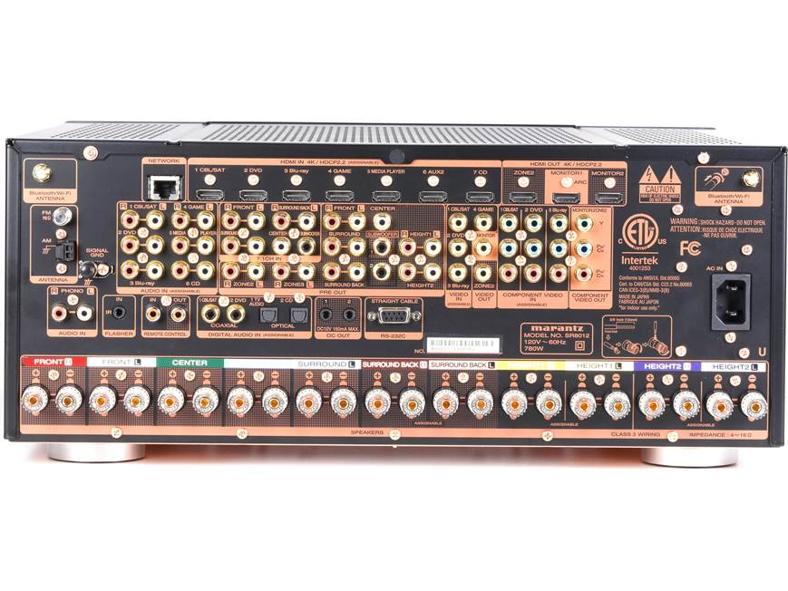 Marantz SR8012 11.2-channel home theater receiver with Wi-Fi