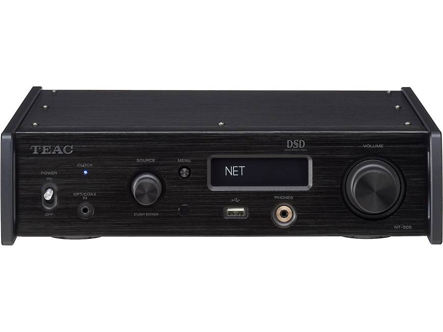 TEAC NT-505 (Black) Dual-monaural DAC/network player/headphone amp