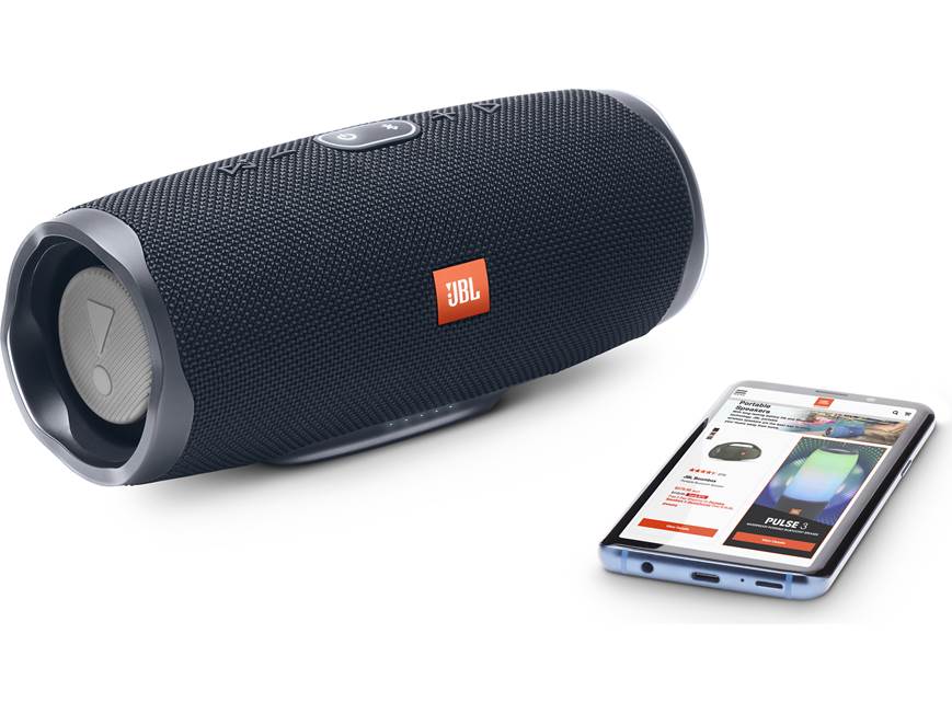 JBL Charge 4 (Midnight Black) Waterproof portable Bluetooth