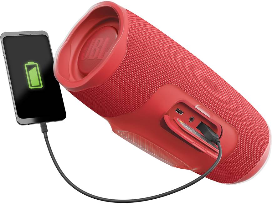 JBL Charge 4 (Fiesta Red) Waterproof portable Bluetooth® speaker