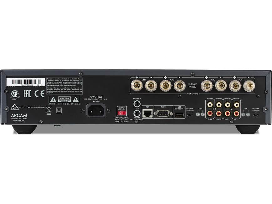 Arcam P429 4-channel power amplifier at Crutchfield