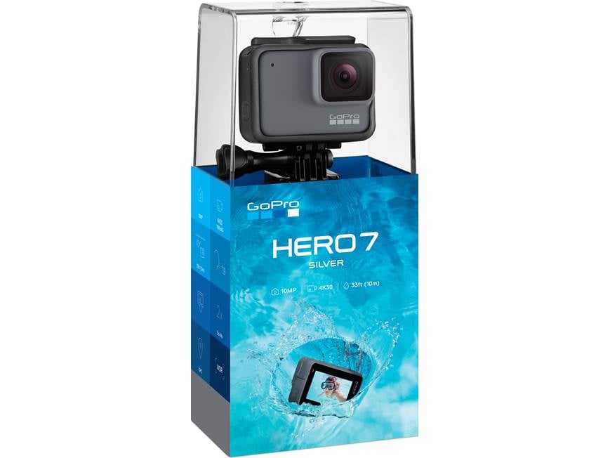 GoPro HERO7 Silver 4K Ultra HD action camera with Wi-Fi® and