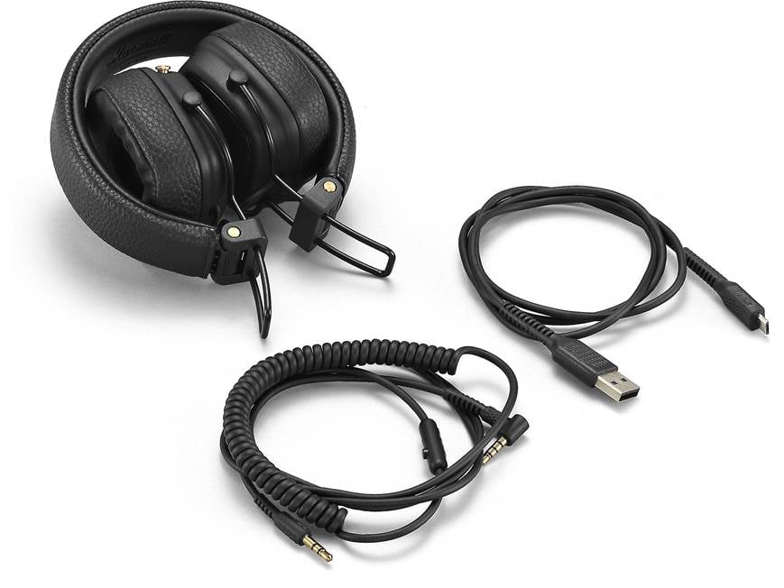 Marshall Major III Bluetooth® (Black) Wireless on-ear headphones