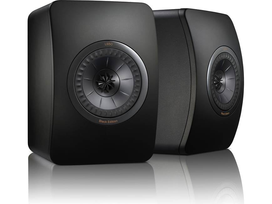 KEF LS50 (Black Edition) Bookshelf speakers (Black Edition) at