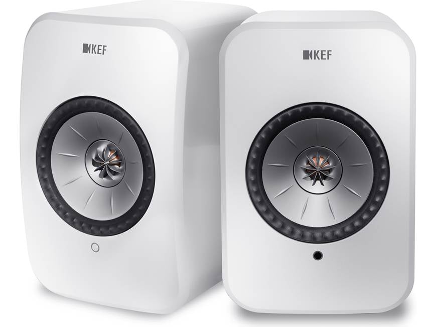 KEF LSX (Gloss White) Powered speakers with Wi-Fi® and Bluetooth