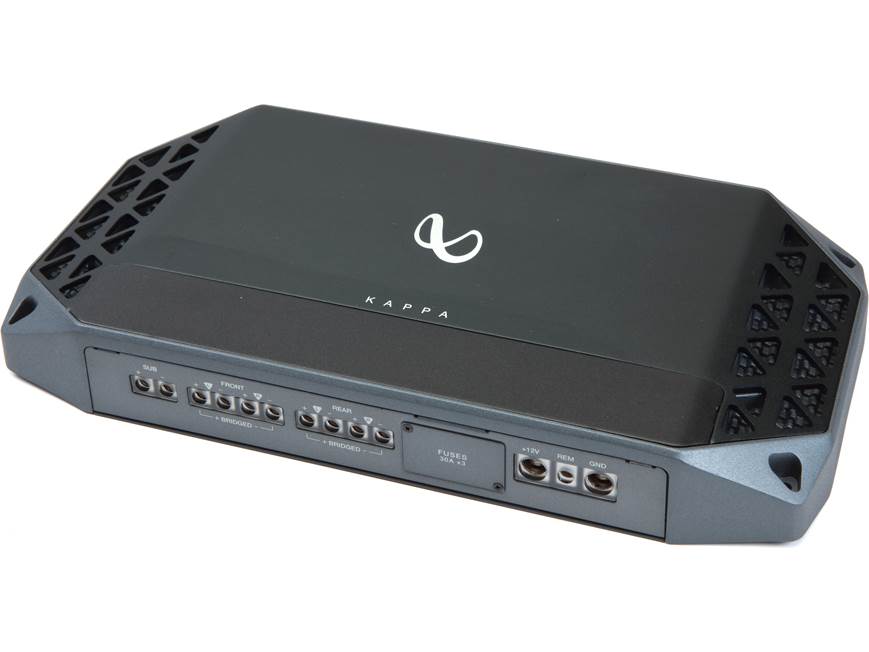 希少‼️Infinity Kappa Five パワーアンプ　ケーブル付き Infinity Kappa Five 5-channel car amplifier — 75 watts RMS x 4 at