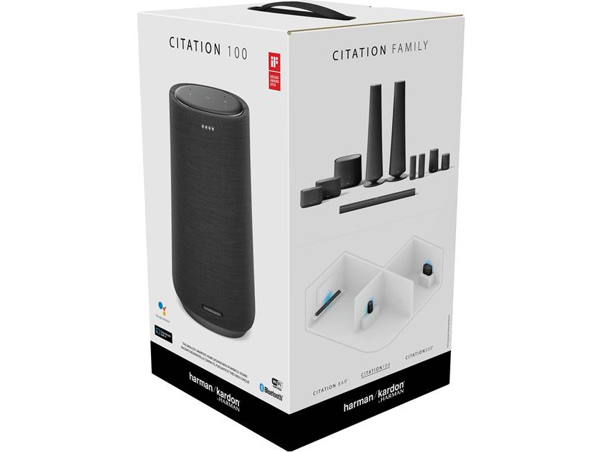 Harman Kardon Citation 100 (Black) Wireless smart speaker with