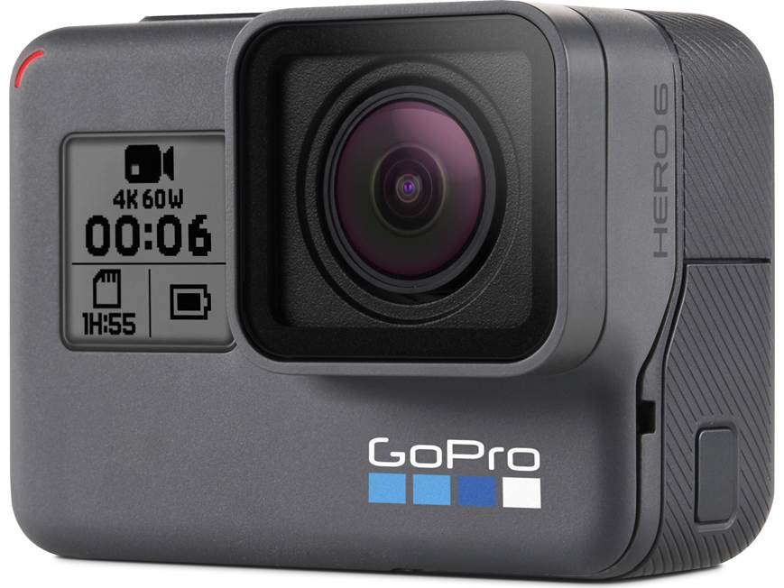 GoPro HERO6 Black 4K Ultra HD action camera with Wi-Fi® at Crutchfield
