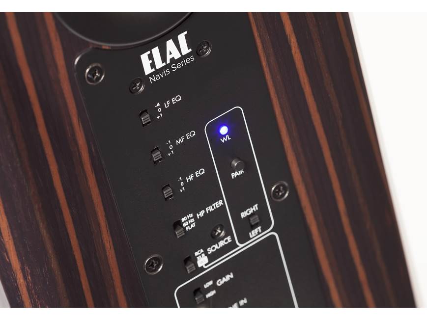ELAC Navis™ ARB-51 (Gloss Ebony Emara) Powered stereo speakers