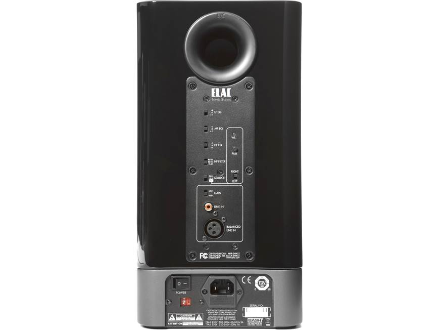 ELAC Navis™ ARB-51 (Gloss Black) Powered stereo speakers (Gloss