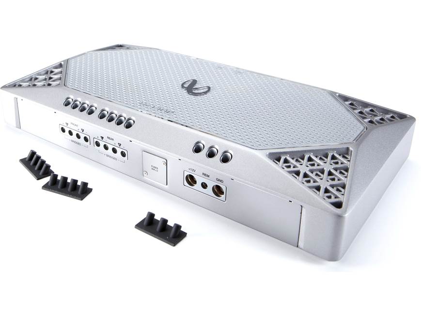 Infinity M704A 4-channel marine amplifier — 70 watts RMS x 4 at