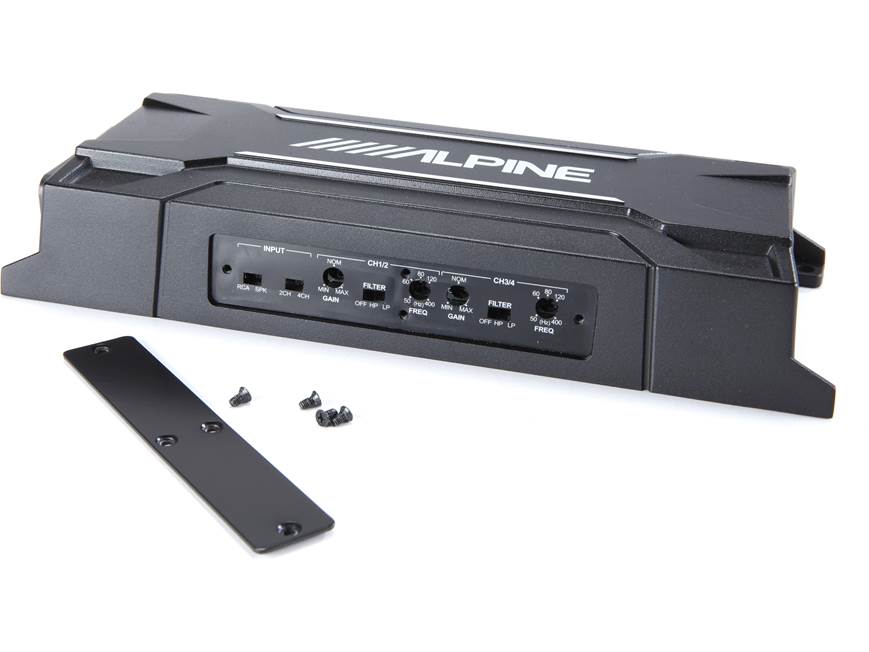 Alpine KTA-30FW Tough Power Pack Compact all-weather 4-channel