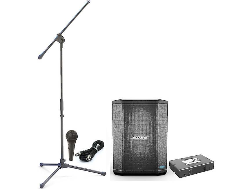 BOSE S1 PRO バッテリー内蔵 マイクSHURE SM58 付き Bose S1 Pro Powered Speaker with SM58 Microphone — Doo Wop Shop