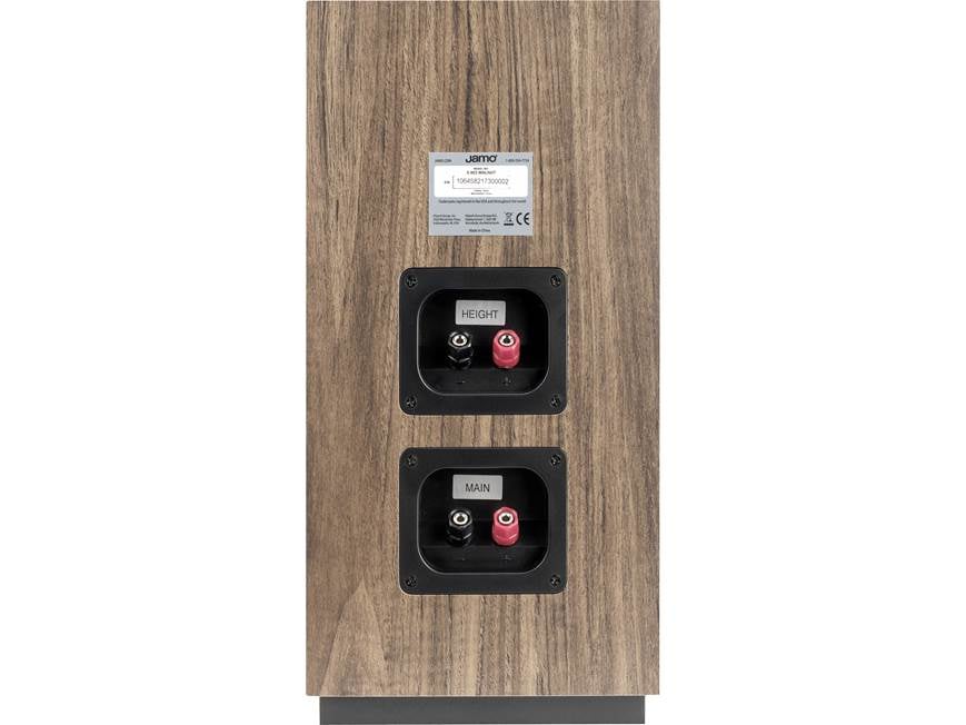 Jamo S 803 (Walnut) Dolby Atmos® expandable bookshelf speakers