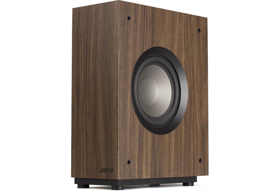 Jamo S 808 SUB (Walnut) Powered subwoofer (Walnut) at Crutchfield