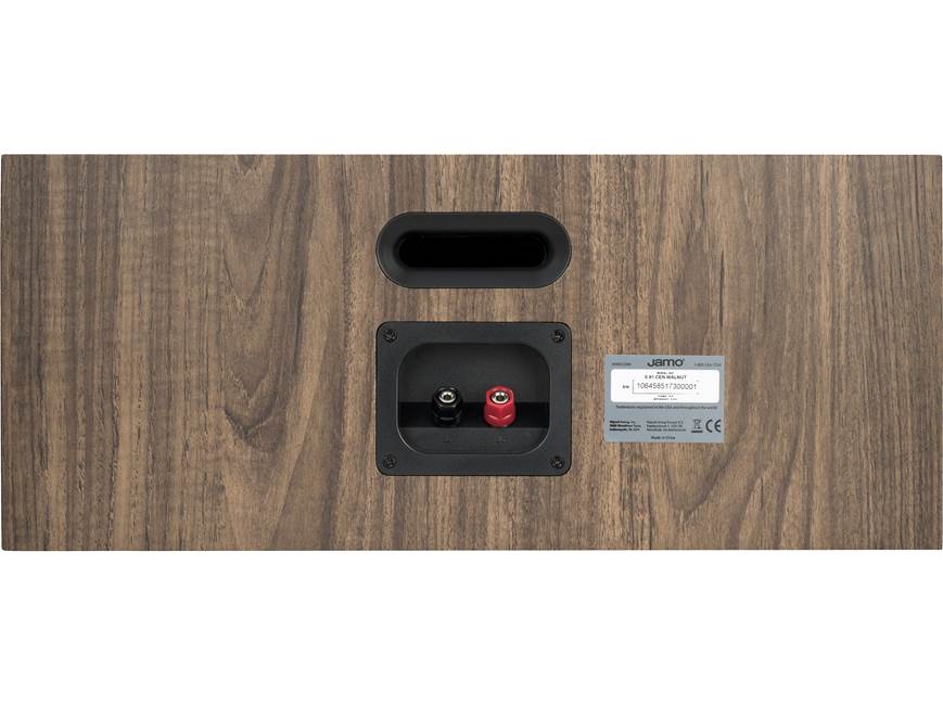 Jamo S 81 CEN (Walnut) Center channel speaker (Walnut) at Crutchfield