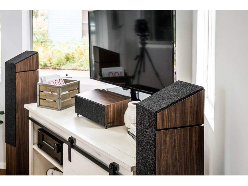 Jamo S 81 CEN (Walnut) Center channel speaker (Walnut) at Crutchfield