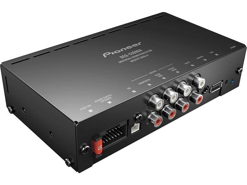 カーオーディオ Pioneer carrozzeria DEQ-1000A Pioneer DEQ-S1000A Compact 4-channel car amplifier with digital