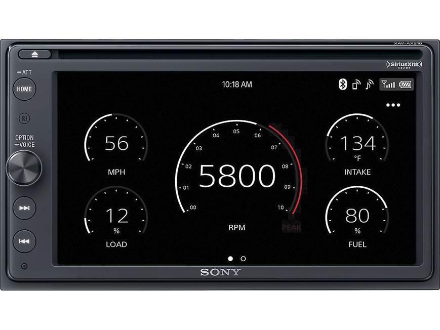 Sony XAV-AX210: price, highlights, specs, photos - Crutchfield
