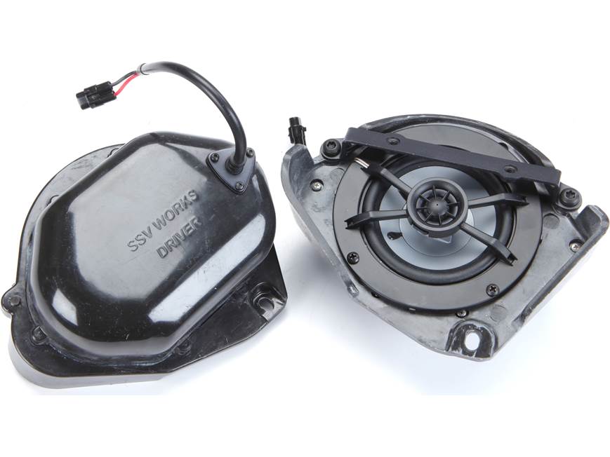 Kicker/SSV Works 45CX35 Phase 5 audio upgrade kit for the Can-Am