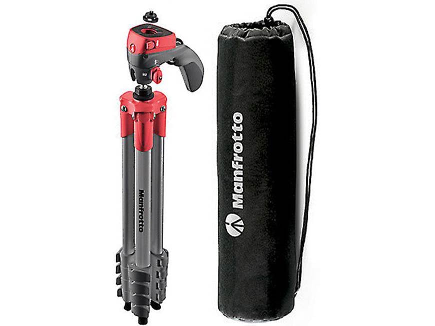 Manfrotto Compact Action Aluminum tripod with hybrid head and