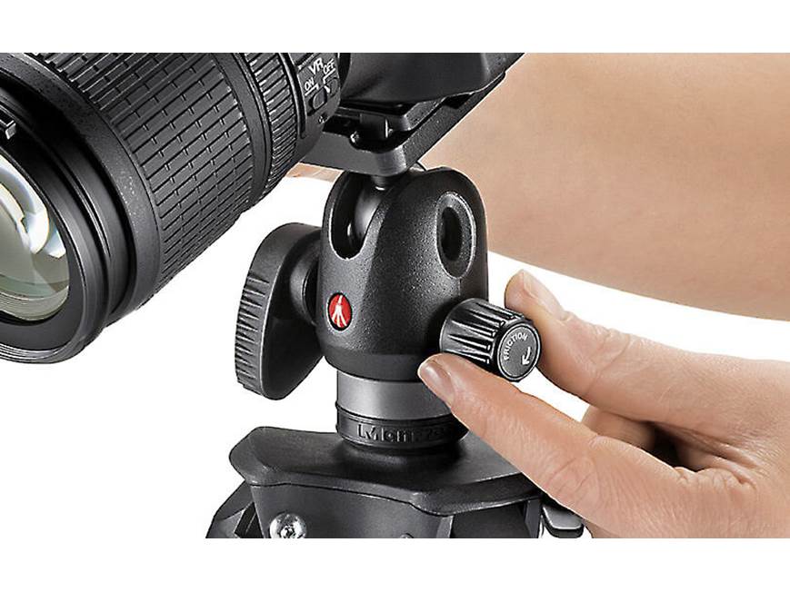 Manfrotto Compact Advanced Aluminum tripod with ball head at