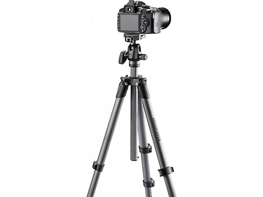 Manfrotto Compact Advanced Aluminum tripod with ball head at