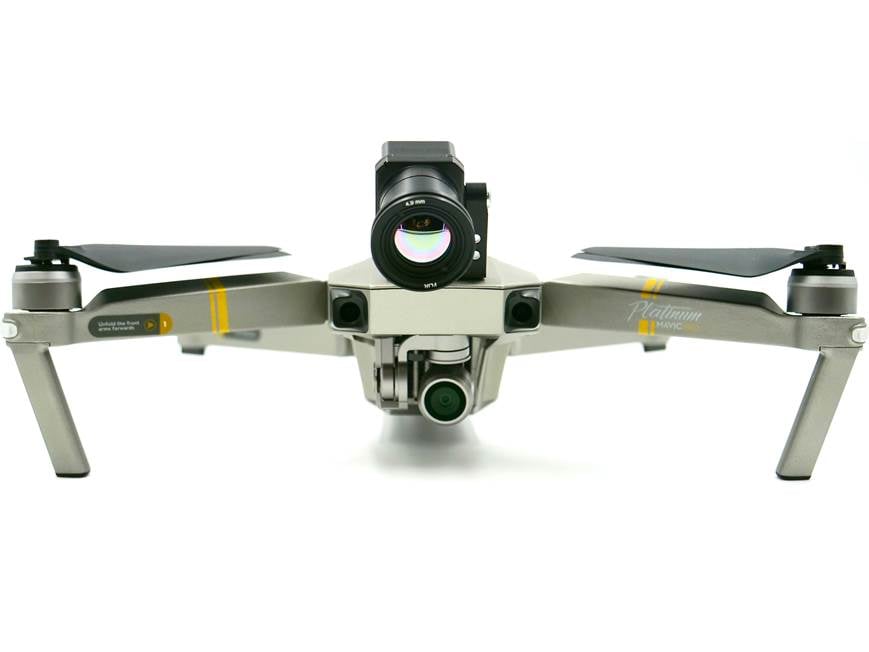 DJI Mavic Pro Platinum RTF Thermal Solution Aerial drone with 4K