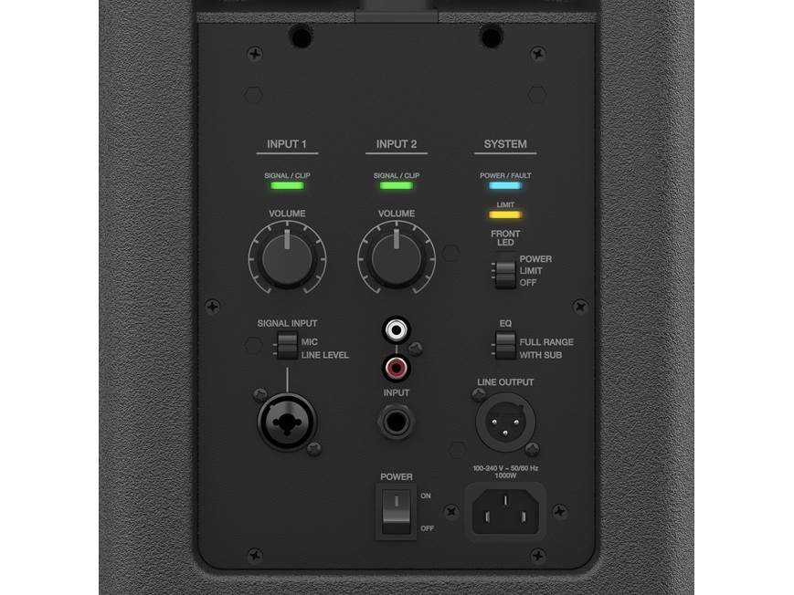 Bose® F1 Model 812 Flexible Array Powered PA loudspeaker with