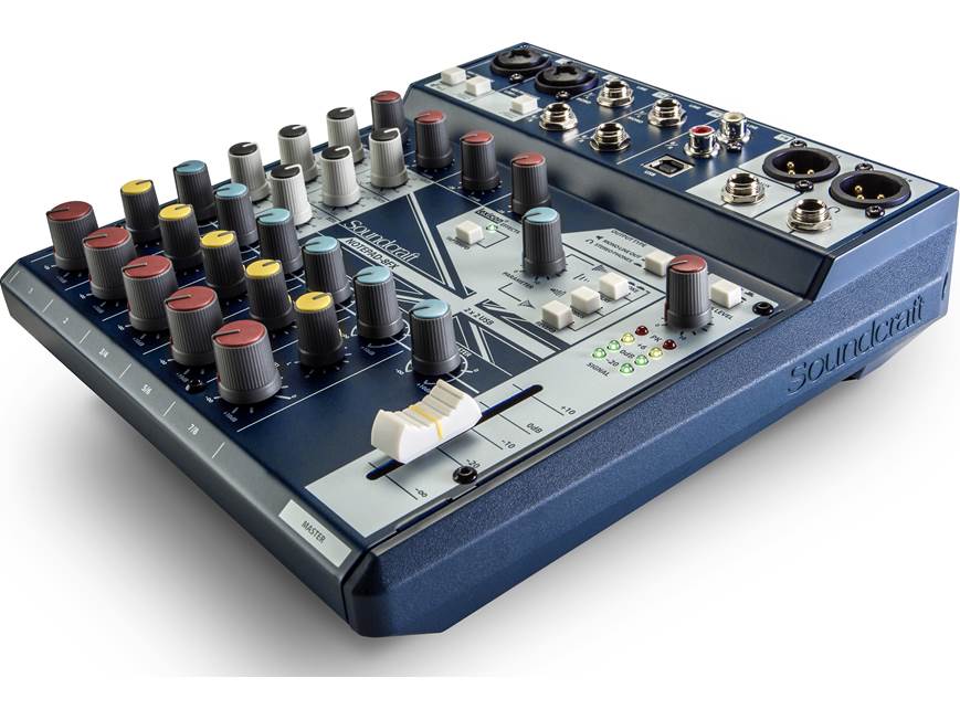 Soundcraft Notepad-8FX 8-channel mixer with effects and USB