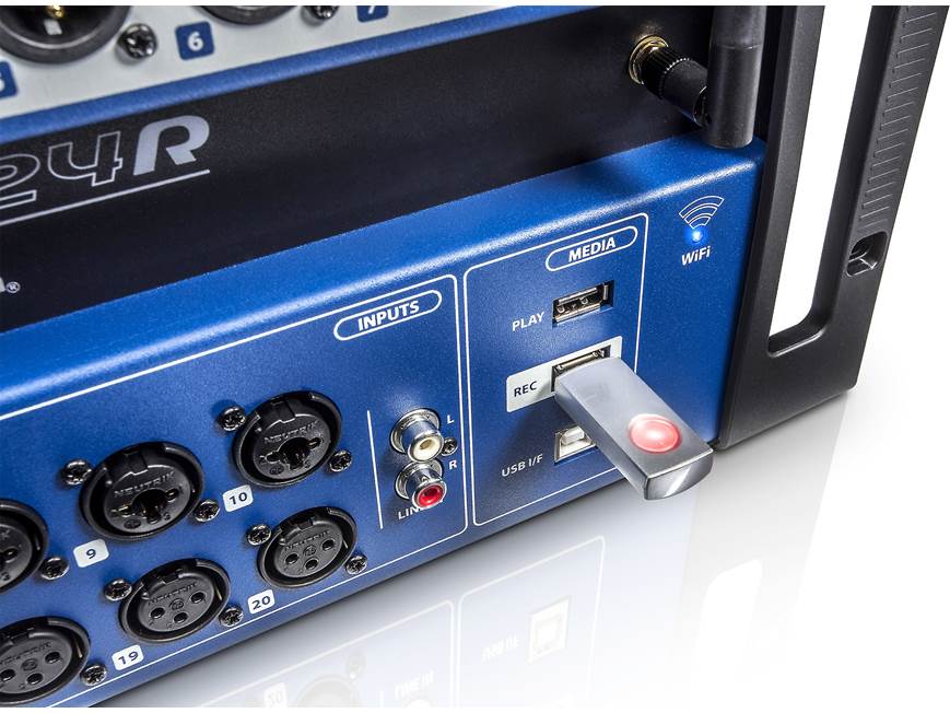 Soundcraft Ui24R 24-channel remote-controlled digital mixer with