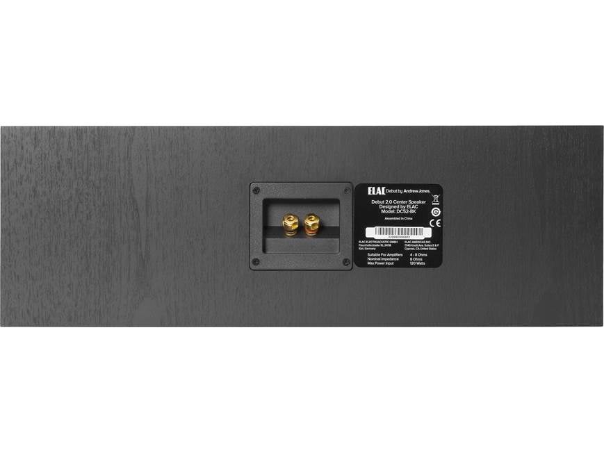 ELAC Debut 2.0 C5.2 Center channel speaker at Crutchfield