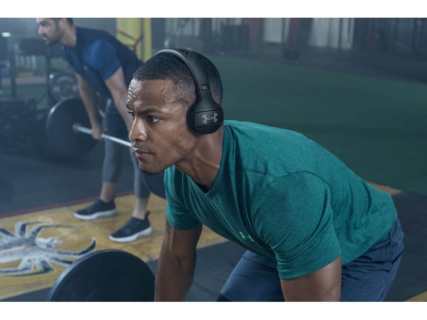 Under Armour® Sport Wireless Train — Engineered by JBL (Black) On