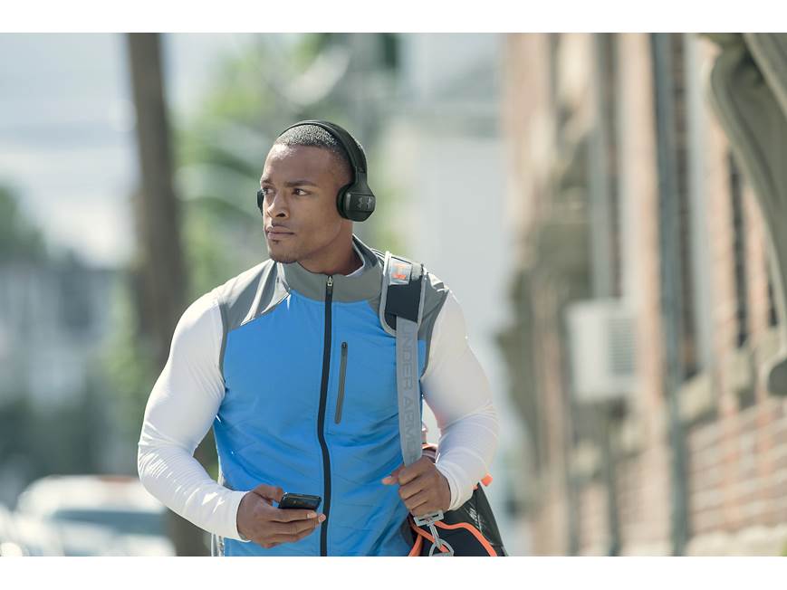 Under Armour® Sport Wireless Train — Engineered by JBL (Black) On