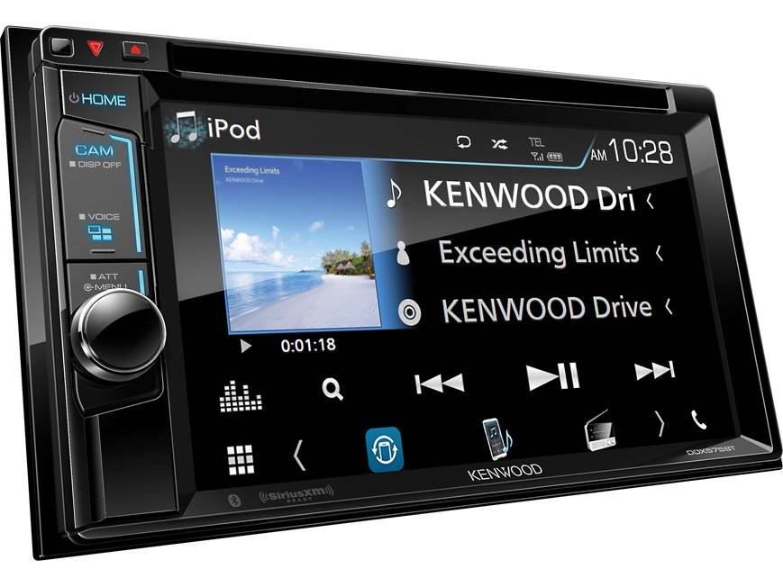 Kenwood DDX575BT DVD receiver at Crutchfield