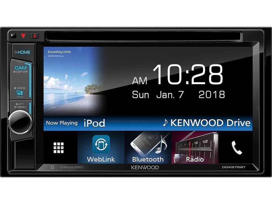 Kenwood DDX575BT DVD receiver at Crutchfield