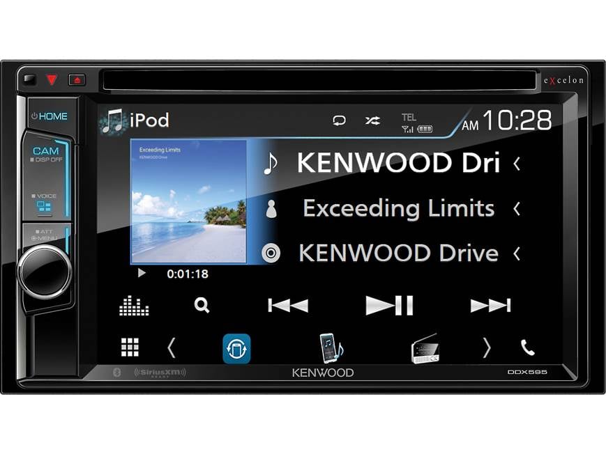 Kenwood Excelon DDX595 DVD receiver at Crutchfield