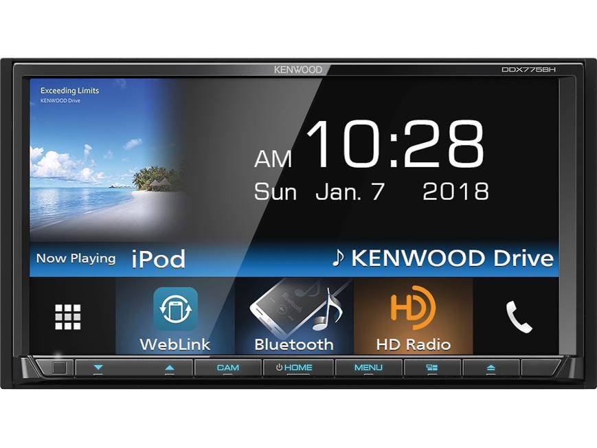 Kenwood DDX775BH DVD receiver at Crutchfield