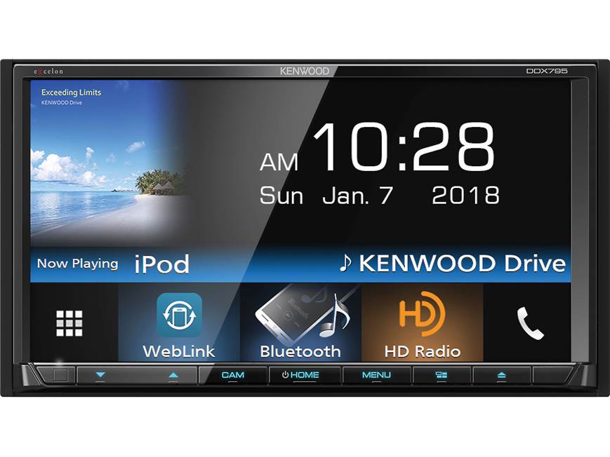 Kenwood Excelon DDX795 DVD receiver at Crutchfield Kenwood Excelon DDX795 DVD receiver at Crutchfield
