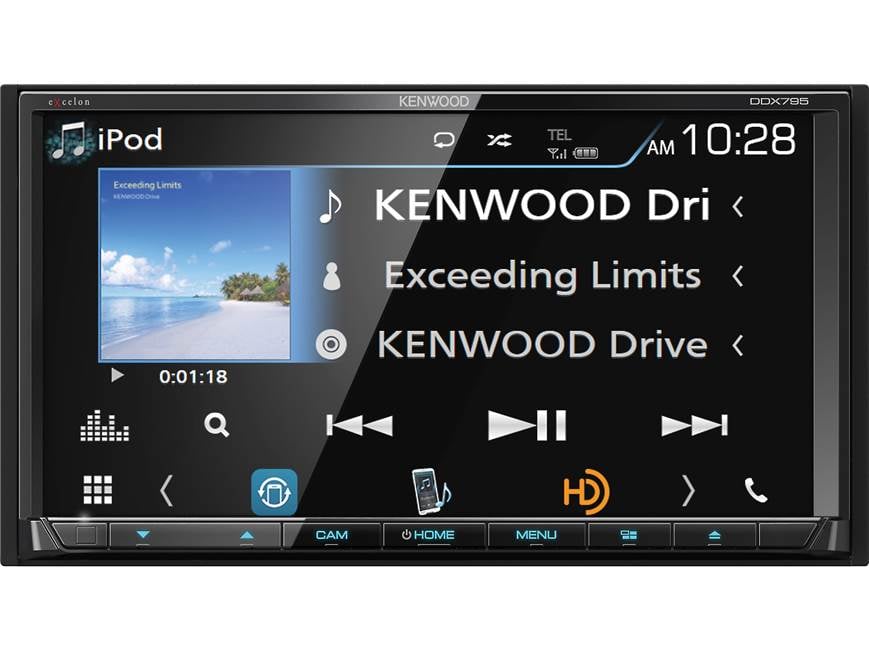 Kenwood Excelon DDX795 DVD receiver at Crutchfield