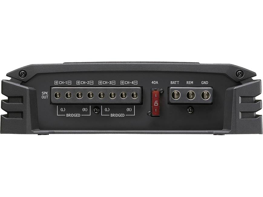 Alpine S-A32F S-Series 4-channel car amplifier — 55 watts RMS x 4