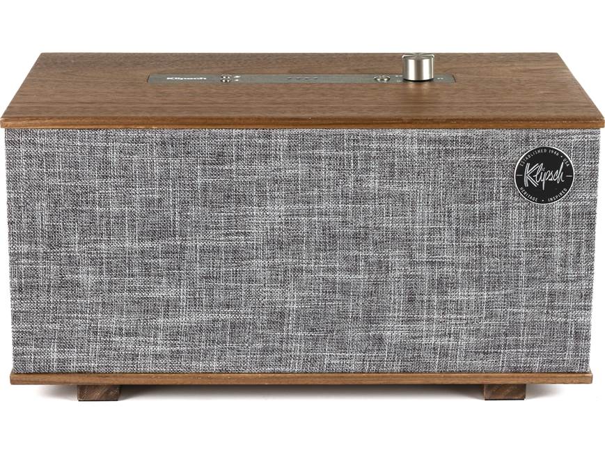 Klipsch The Three with Google Assistant (Walnut) Wireless powered