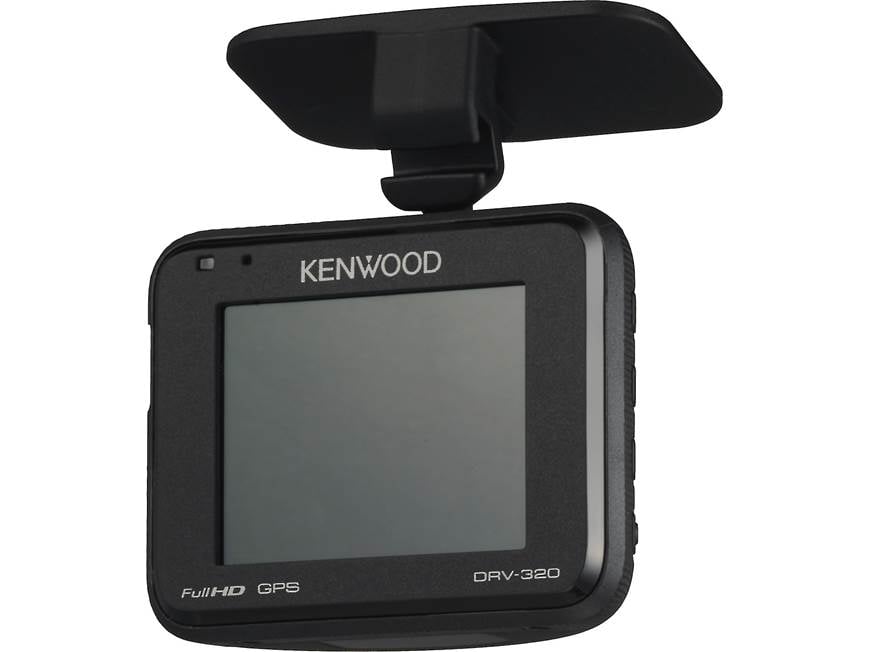 KENWOOD DRV-320 ドライブレコーダー Kenwood DRV-320 HD dash cam with GPS at Crutchfield